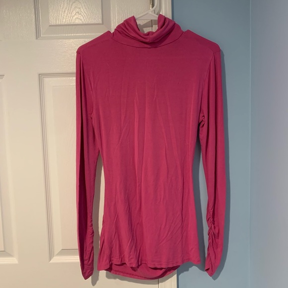 New York and Company Pink Turtleneck - Picture 2 of 5